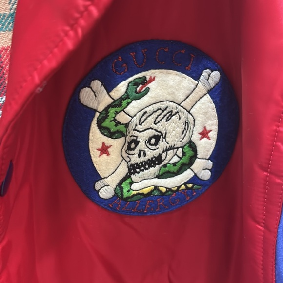 Boys Gucci Bomber Jacket - Picture 2 of 9